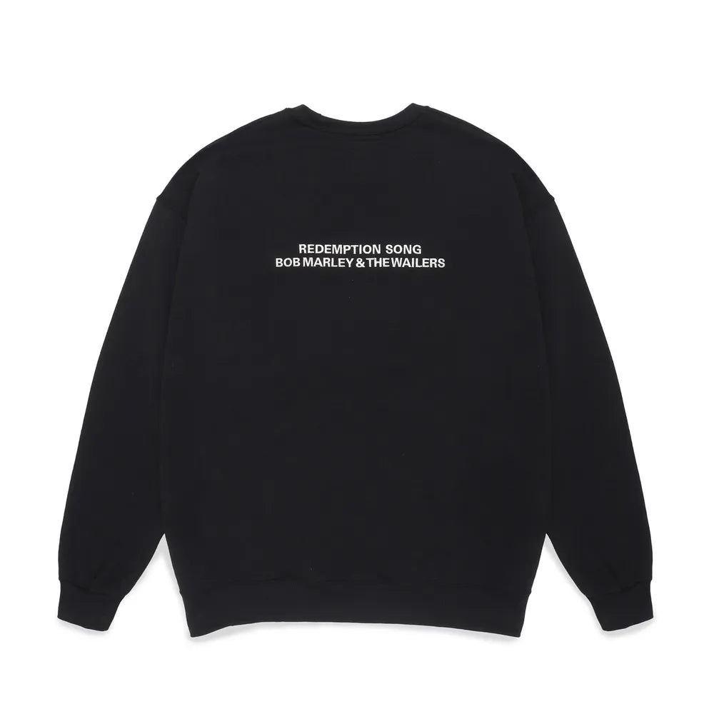 WACKO MARIA / × BOB MARLEY CREW NECK SWEAT SHIRT (TYPE-4) (BOBMARLEY WM-SS14)