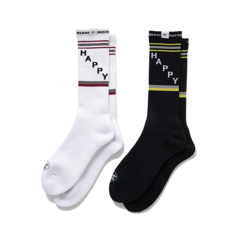 BEDWIN & THE HEARTBREAKERS / 2Pcs PACK JACQUARD SOCKS "LARRY" (24AB0036)