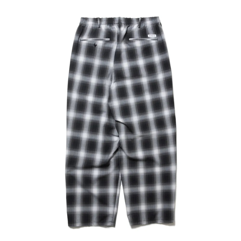 COOTIE PRODUCTIONS® / T/W 2 Tuck Easy Pants (CTE-24A101-CHECK)