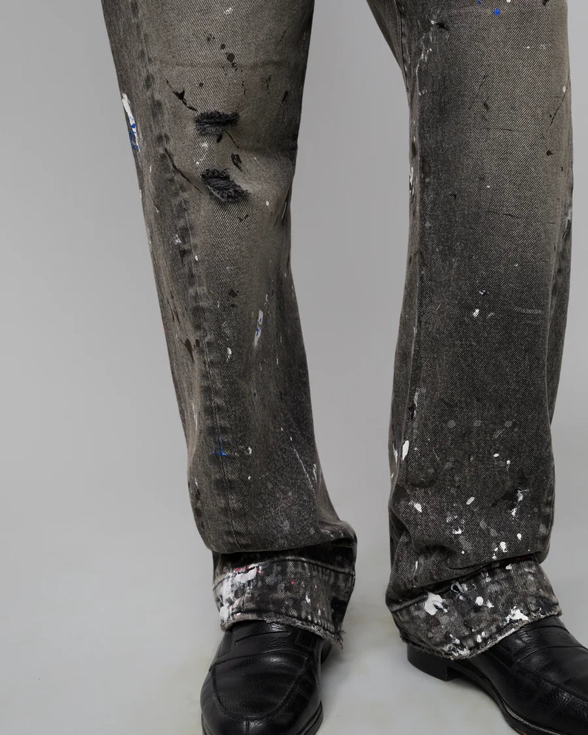 GALLERY DEPT.  / ZIP DENIM (ZIPP-40105-BLKP)