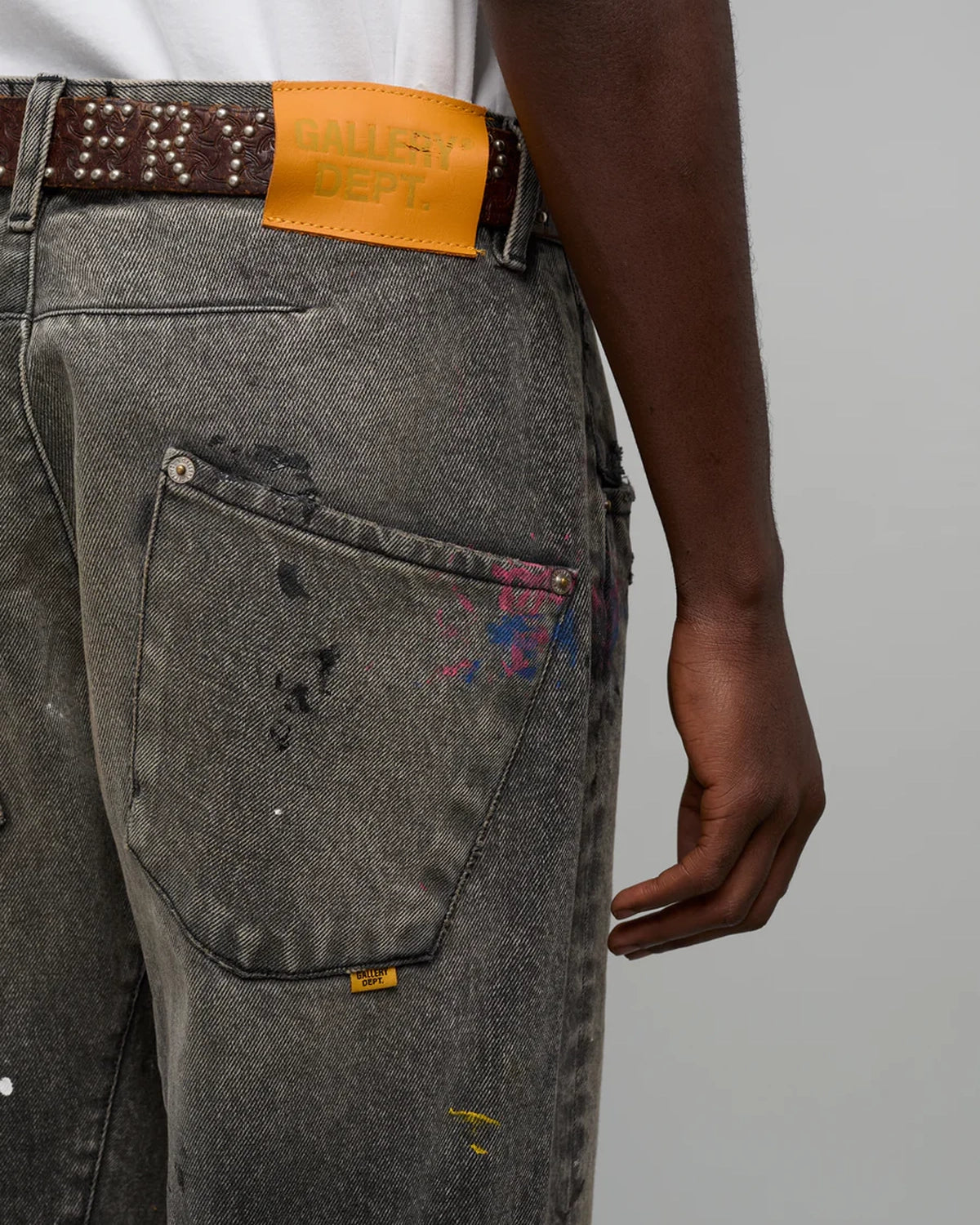 GALLERY DEPT.  / ZIP DENIM (ZIPP-40105-BLKP)