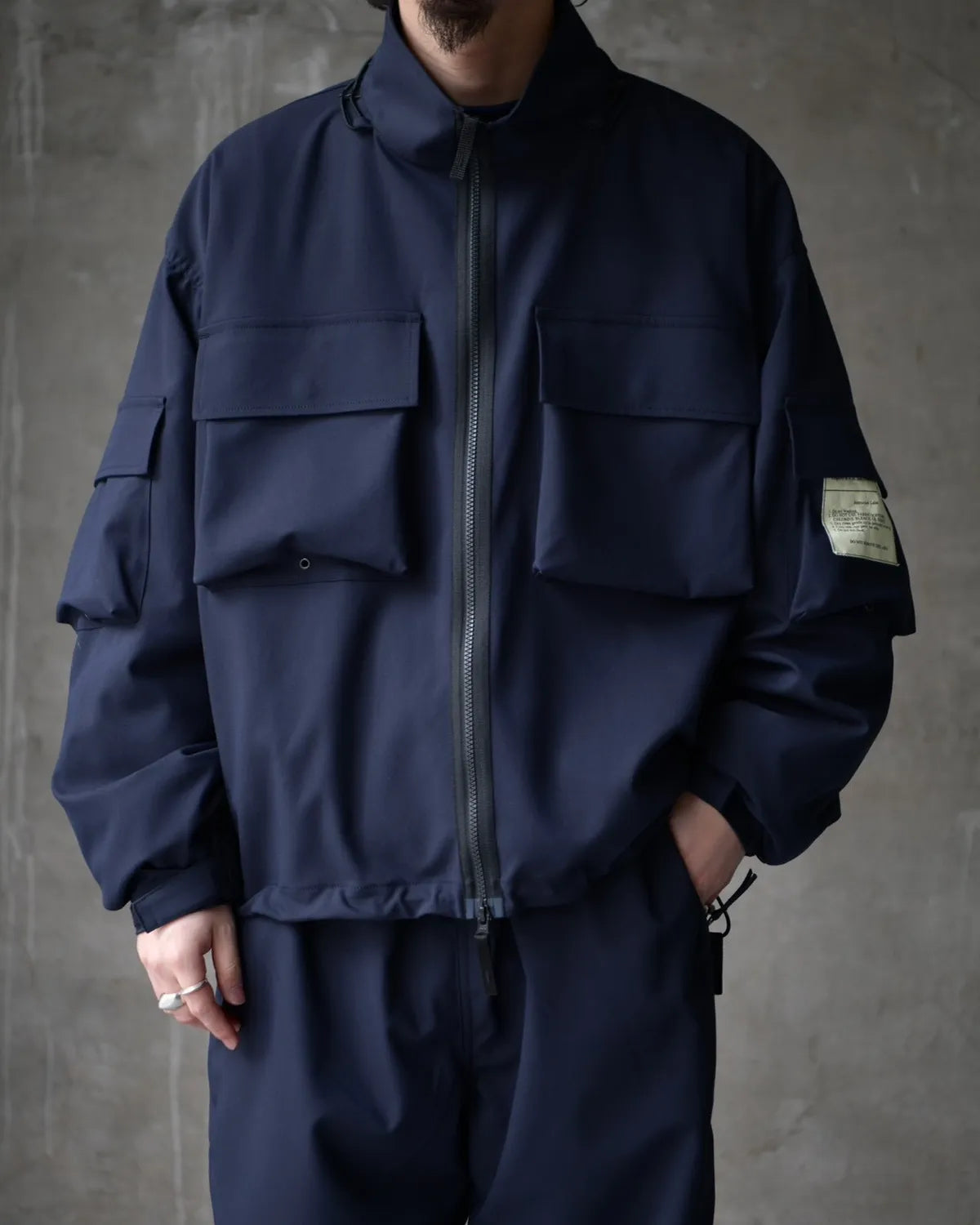 N.HOOLYWOOD TEST PRODUCT EXCHANGE SERVICE / JACKET (9261-BL01-003)