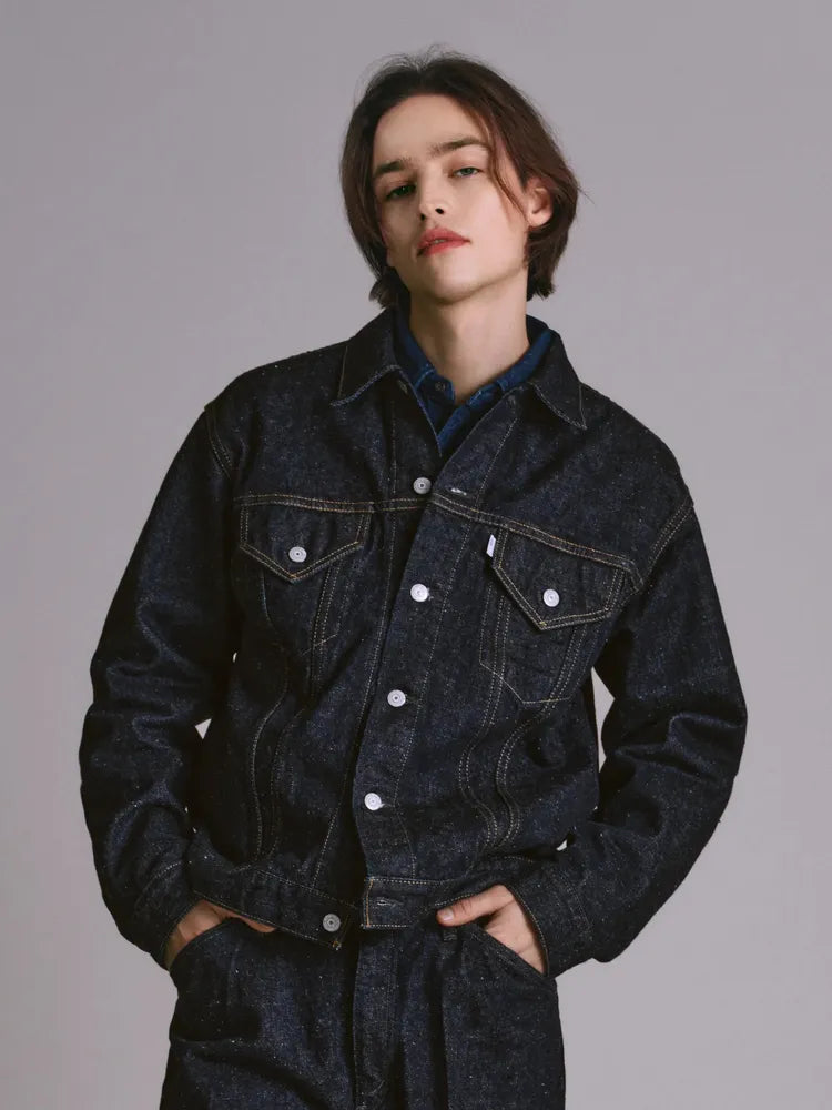 New Manual / #019 LV TRUCKER JACKET LONG