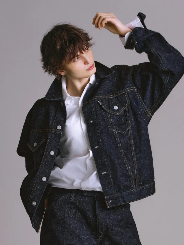 New Manual / #019 LV TRUCKER JACKET LONG