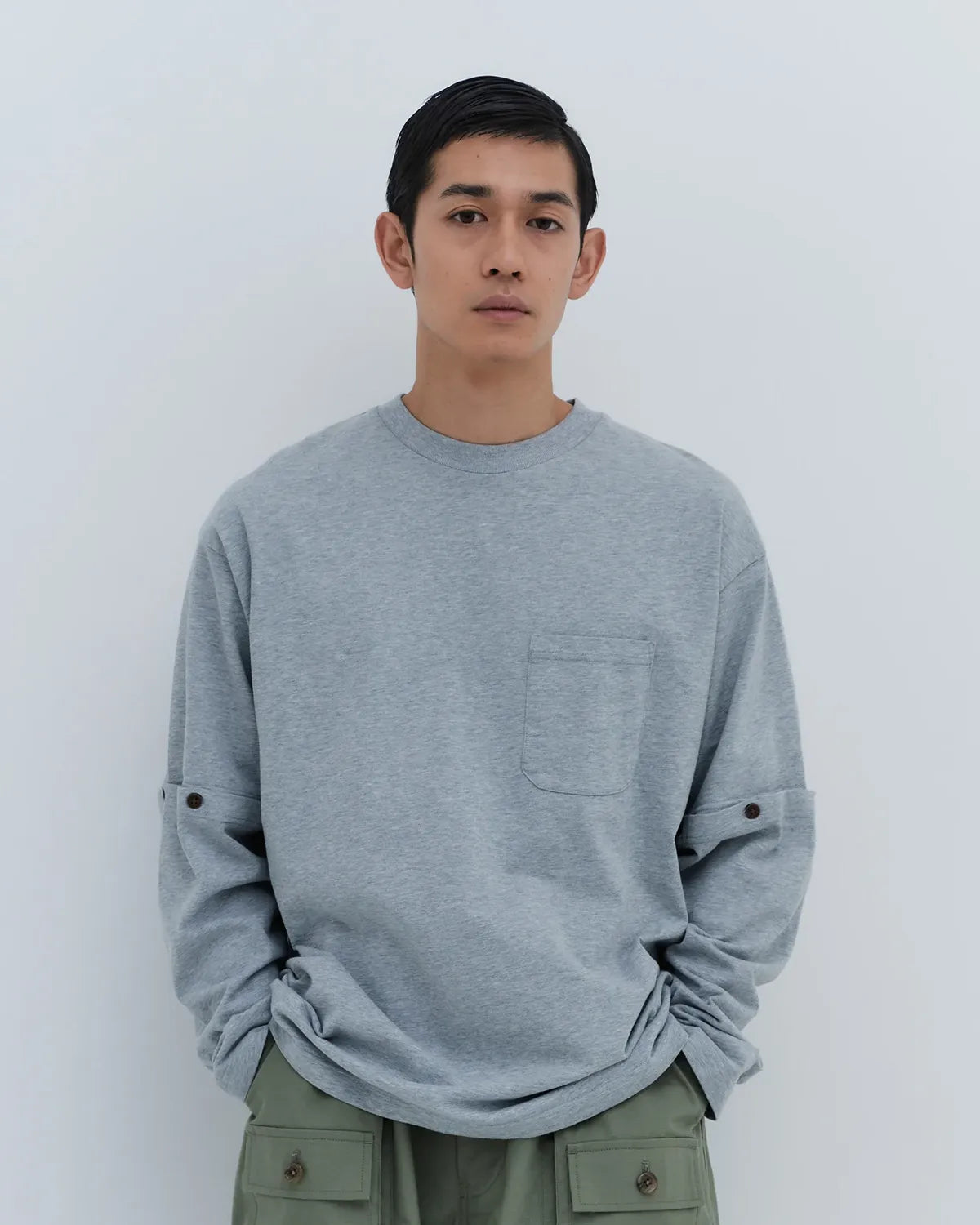MODMNT / DETACHABLE L/S TEE (M2600-1L023F)