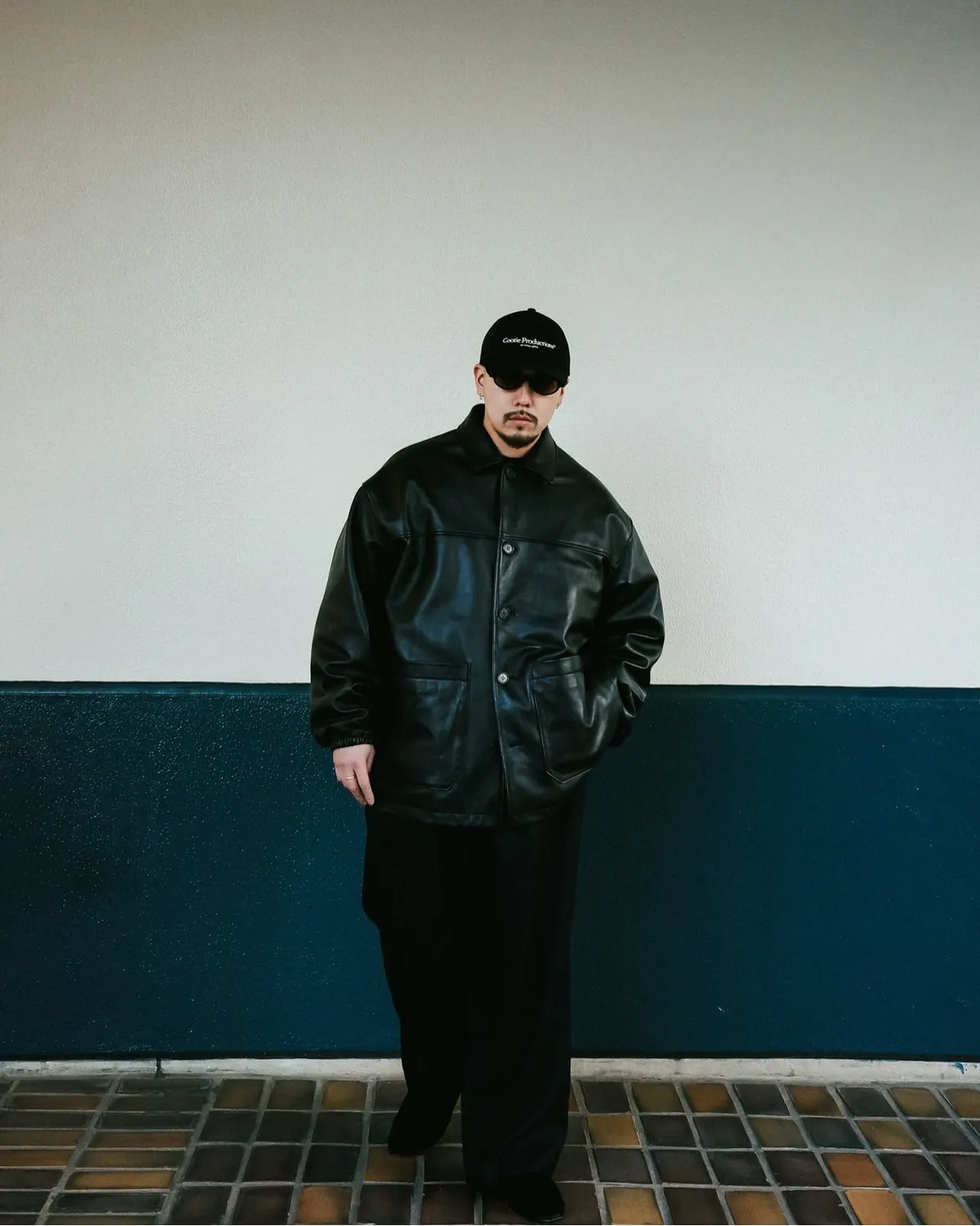 COOTIE PRODUCTIONS® (※ J.B. Voice EXCLUSIVE ) / Leather Car Coat (JB-CTE25A-201)