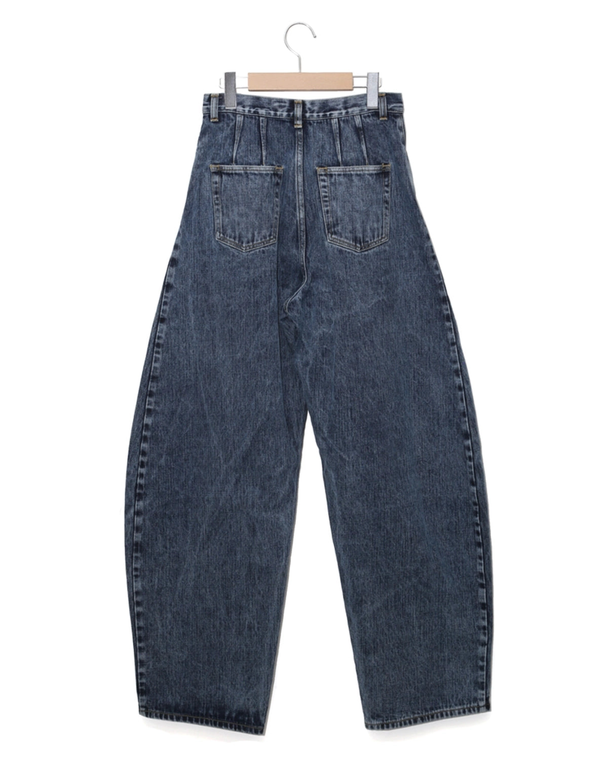 BOWTE / SEA ISLAND COTTON DENIM CURVY PANTS (261-04-0006)