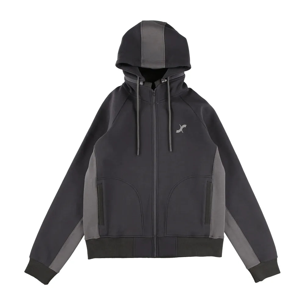 DEES の Sweat Zip Hoodie Black  (DE2302-CLT004)