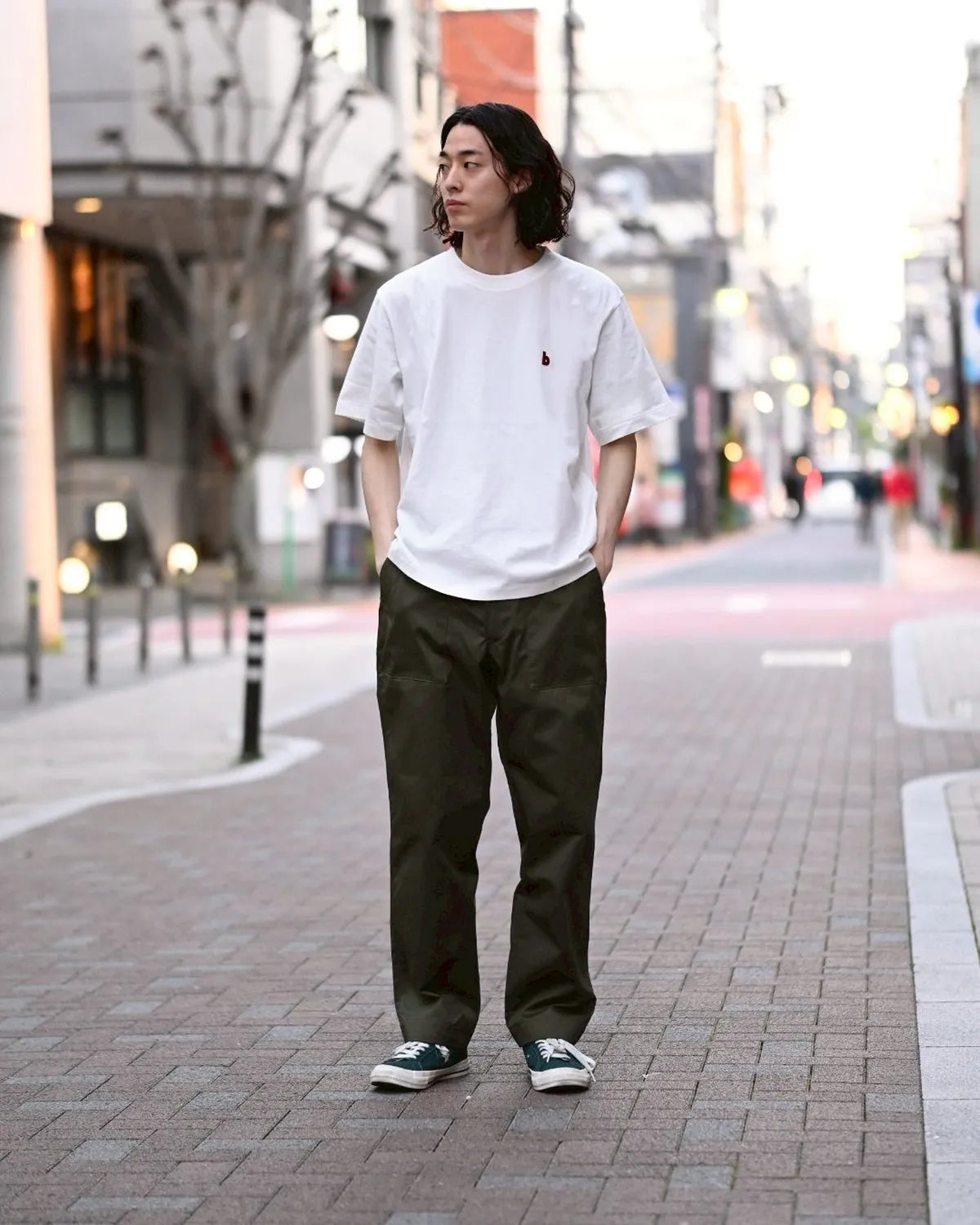 blurhmsROOTSTOCK / b Patch Tee WIDE (bROOTS25S34S26C)