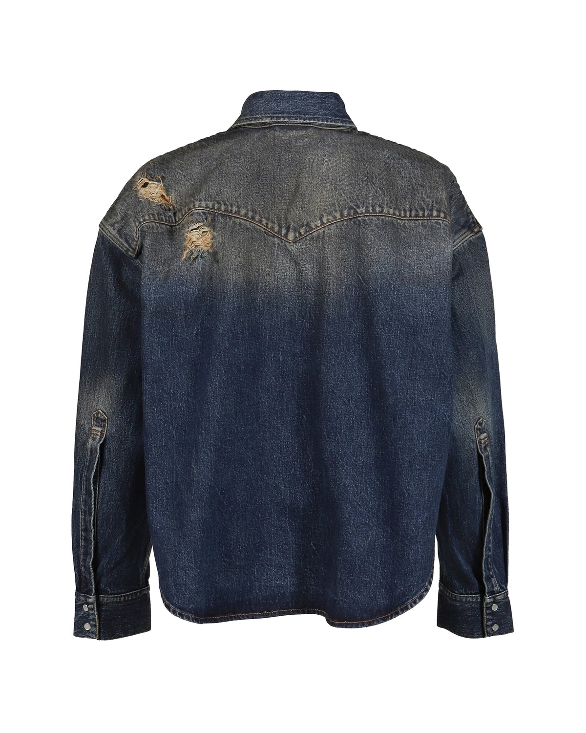 VETEMENTS / COWBOY DENIM SHIRT (ME76DS071D)