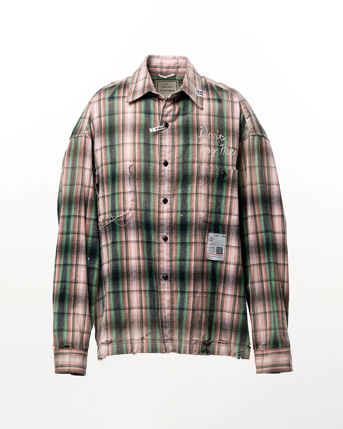 Maison MIHARA YASUHIRO / VINTAGE LIKE CHECK SHIRTS (J16SH181)