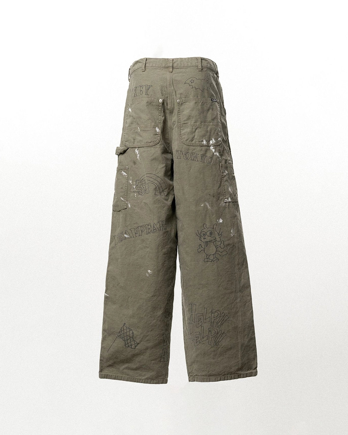 KAMIYA / Graffiti Painter Pants (G16PT023)