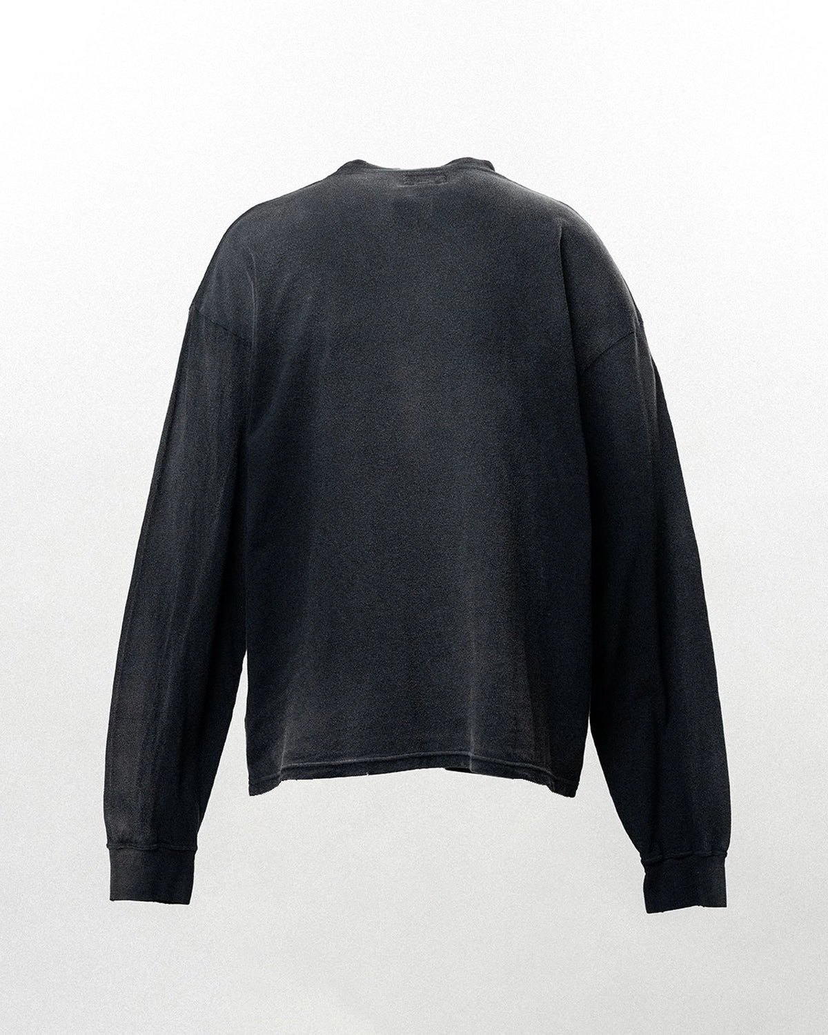 KAMIYA / "LOVING" Distressed Long-Sleeve Pocket T-shirt (G16LT088)