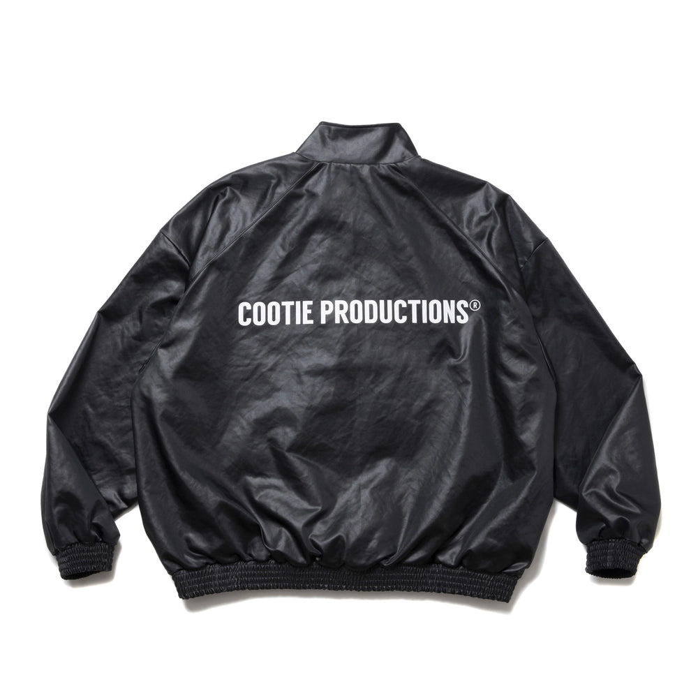 COOTIE PRODUCTIONS® / Damp Coated Satin Track Jacket (CTE-24A232)