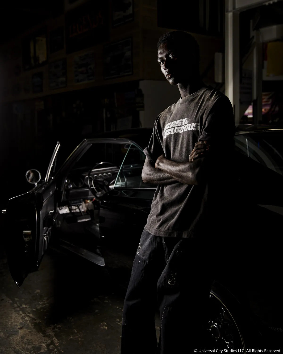 ©︎SAINT Mxxxxxx × FAST & FURIOUS / FF_SS T-SHIRT/FAST FURIOUS (SM-MK8-0000-C06)