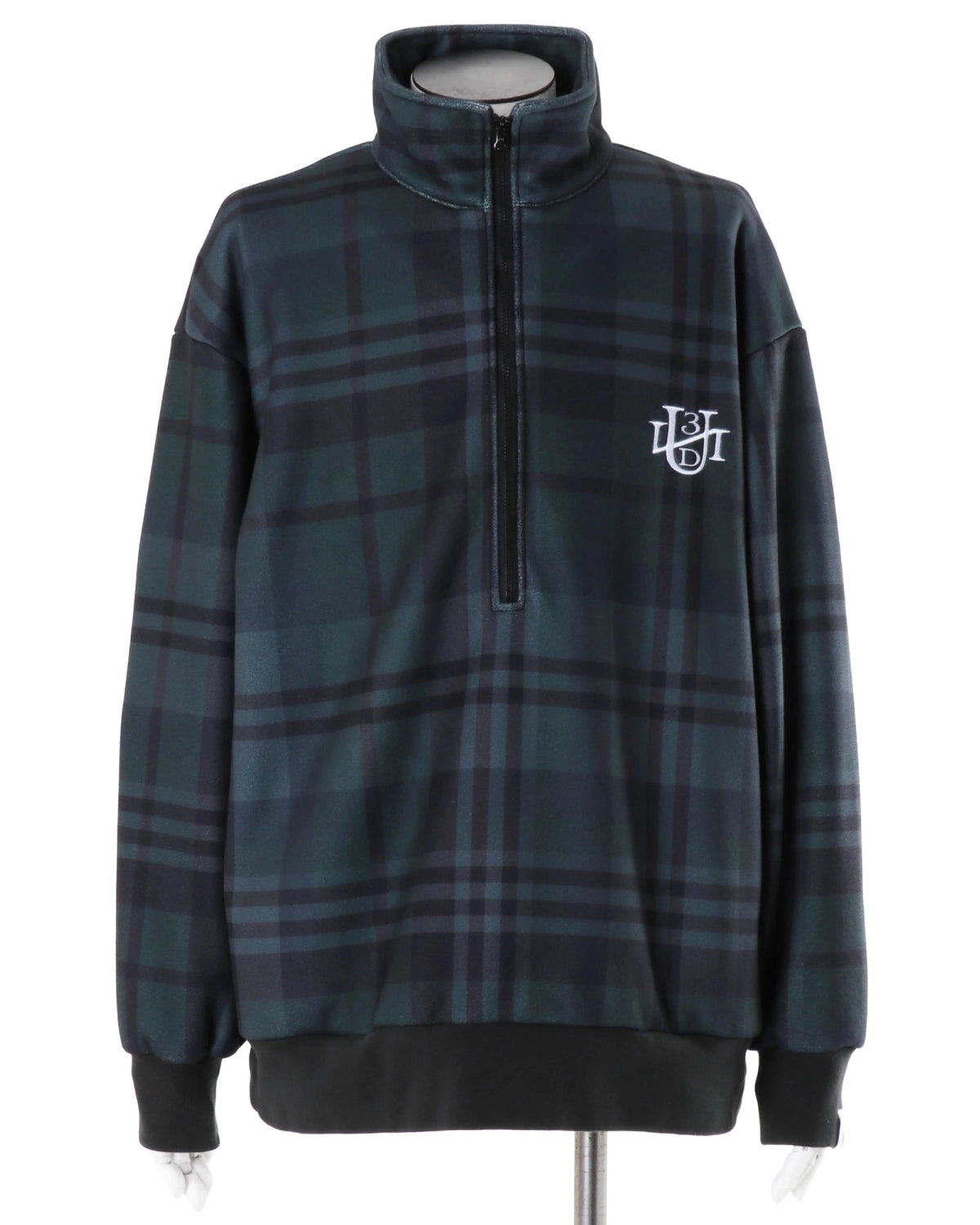 UN3D. / STAND COLLAR FLEECE SHIRT (522650408101)