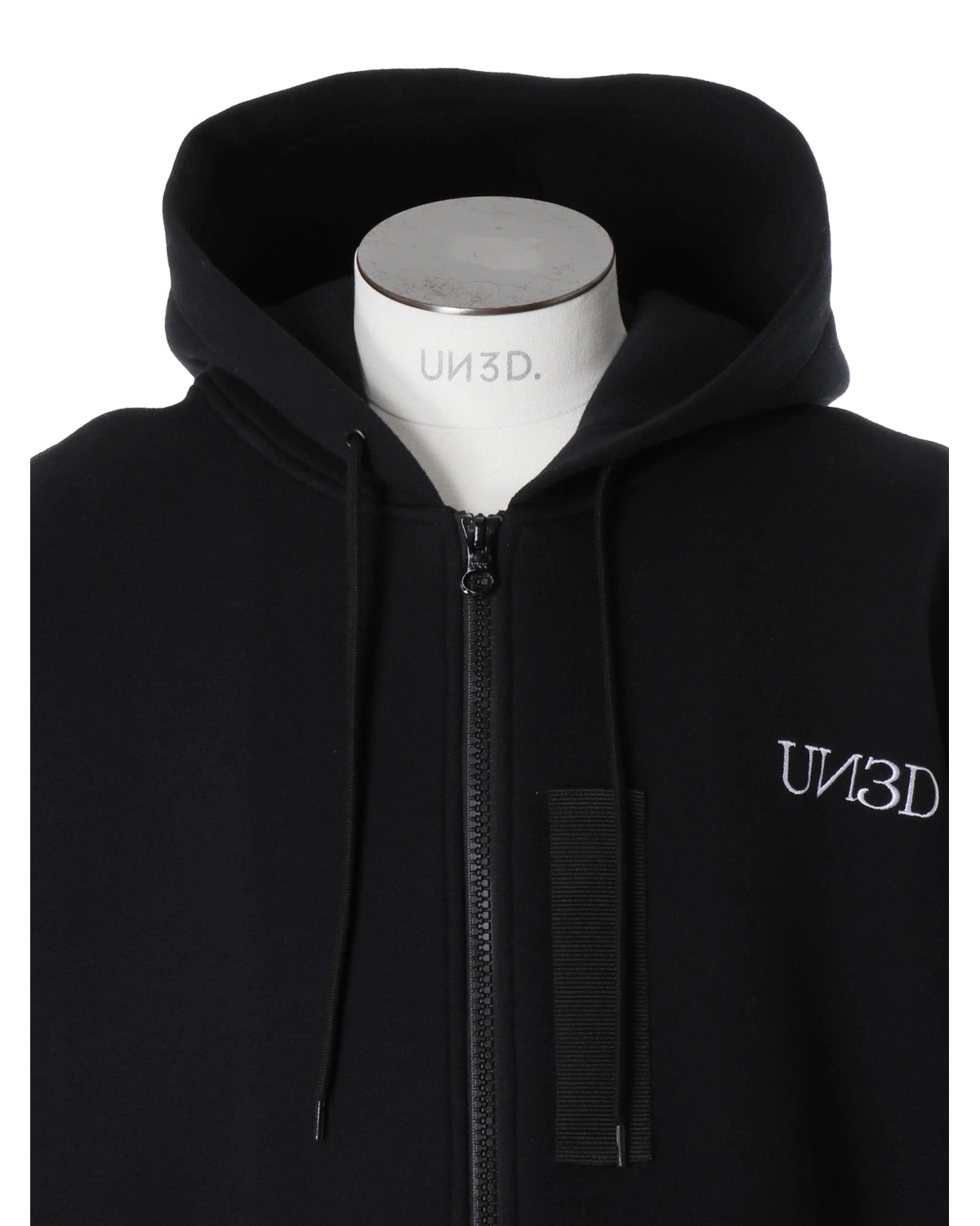 UN3D. / MILITARY ZIIP HOODIE (522652700401)