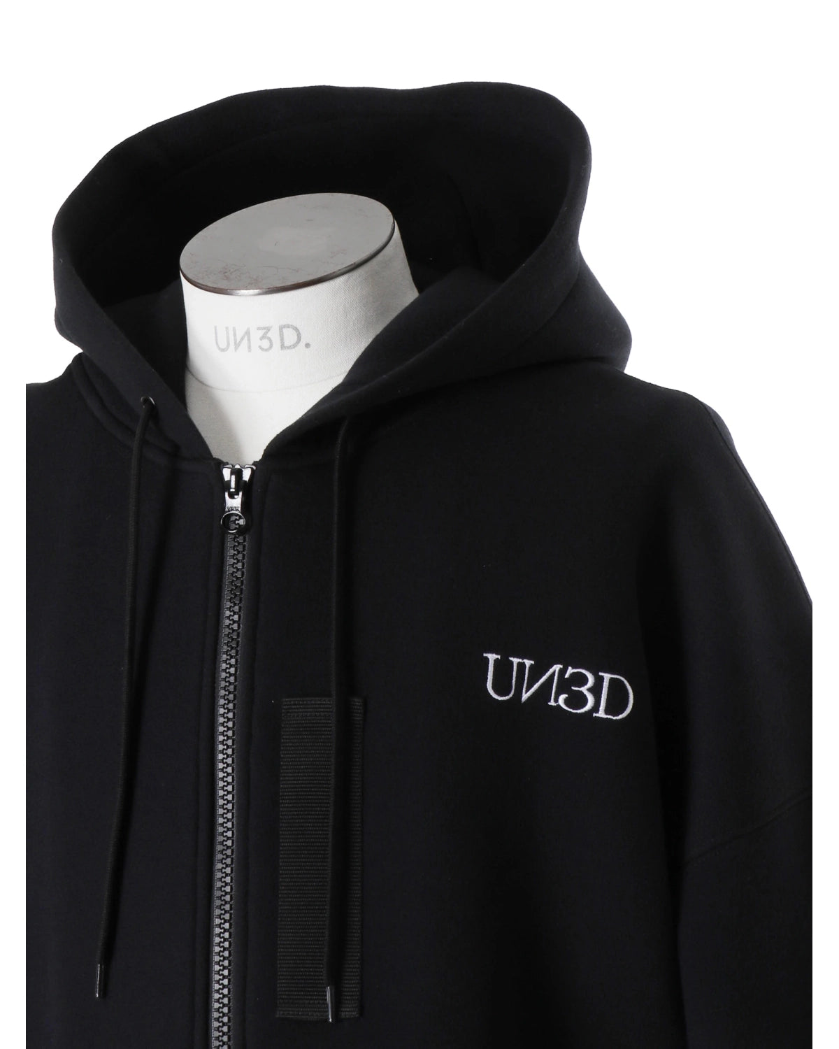 UN3D. / MILITARY ZIIP HOODIE (522652700401)