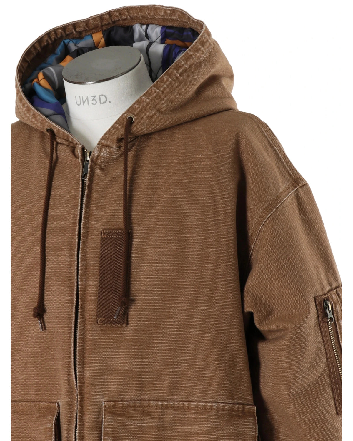 UN3D. / DUCK HOODIE JACKET (522650208301)