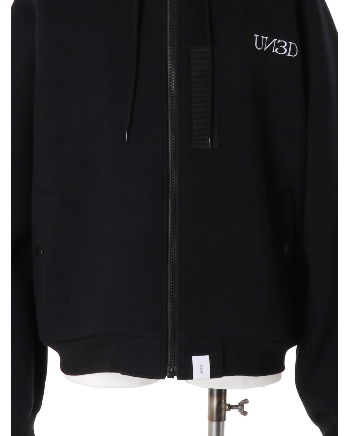 UN3D. / MILITARY ZIIP HOODIE (522652700401)