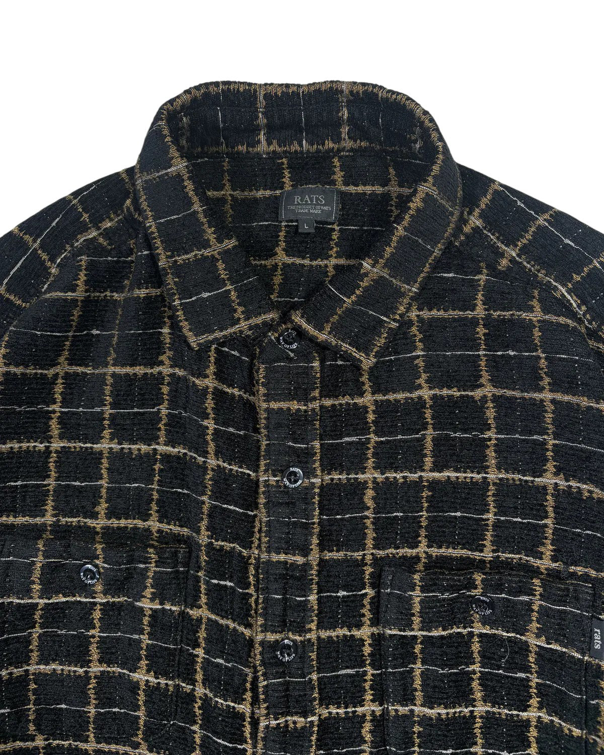 RATS / MOLESKIN CHECK SHIRT (25'RS-1004)