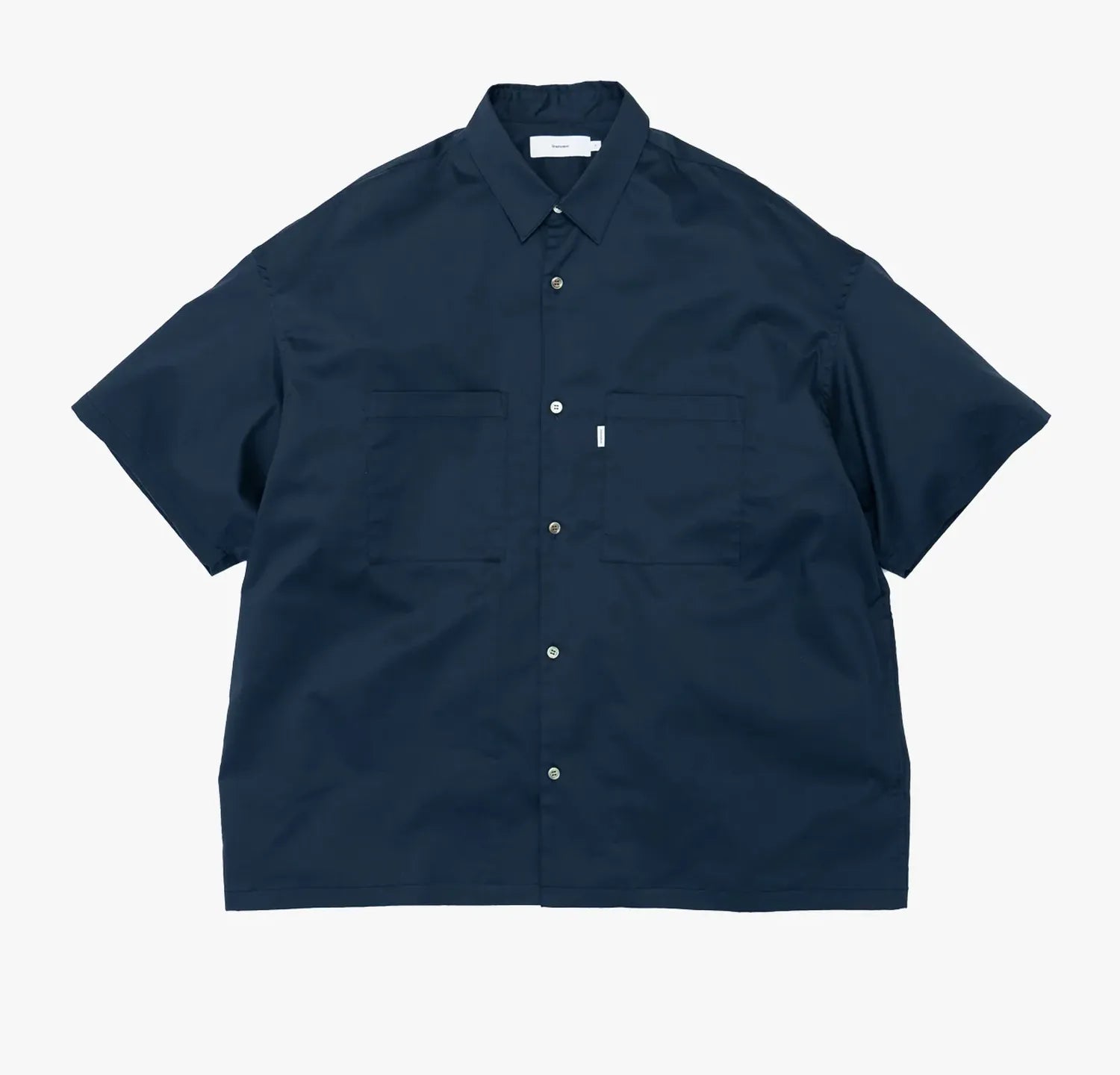 Graphpaper / Solotex Twill S/S Oversized Box Shirt (GM242-50012B)