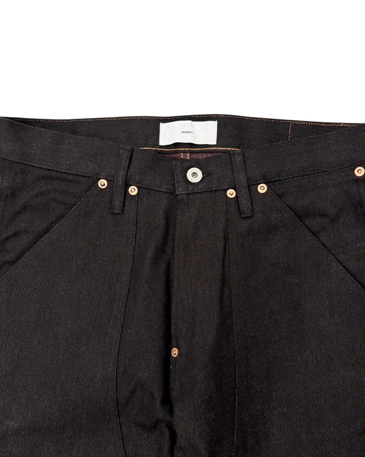 SUGARHILL / TWISTED HEATHER DENIM PANTS DOUBLE KNEE (25330410)