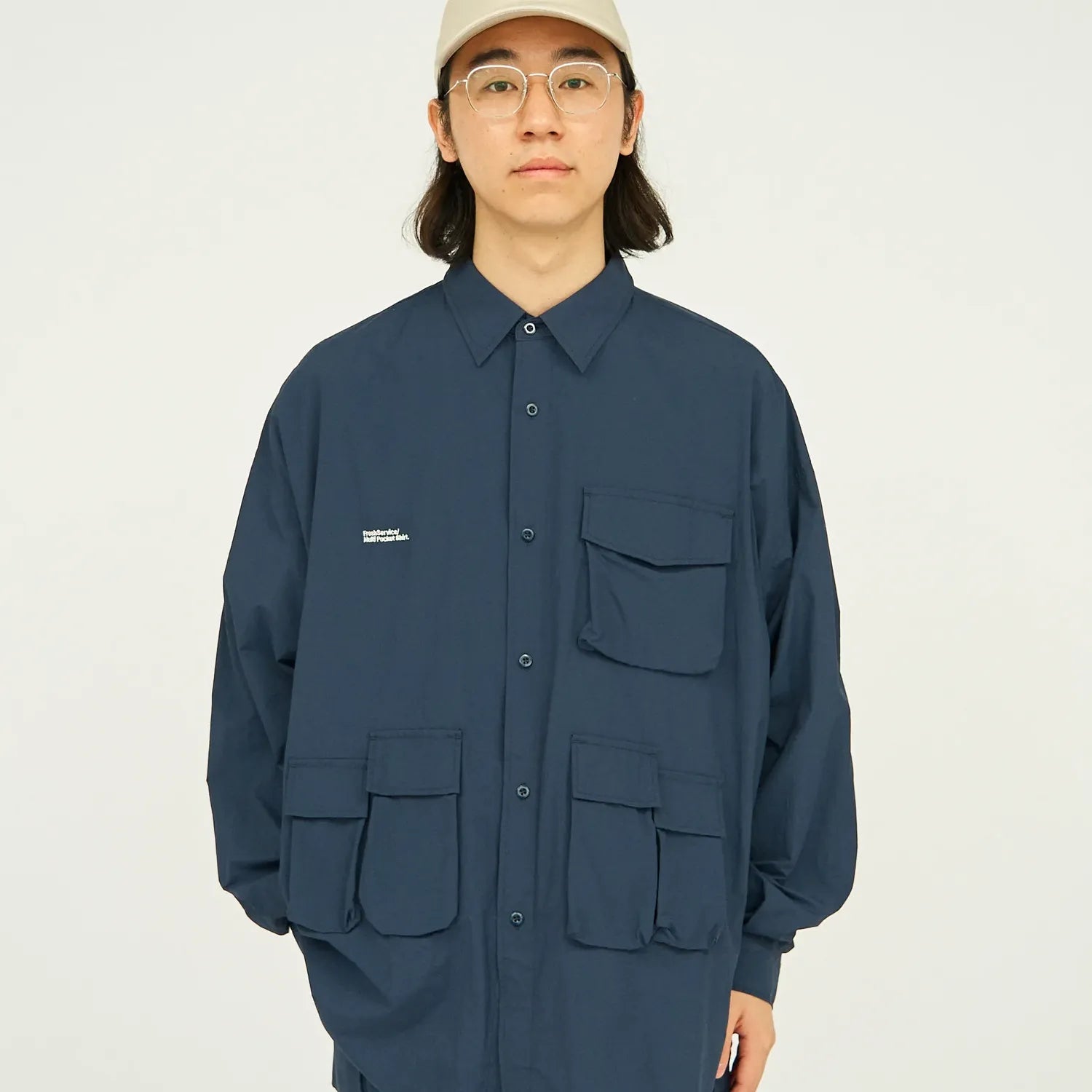 FreshService / NYLON TAFFETA MULTI POCKET SHIRT