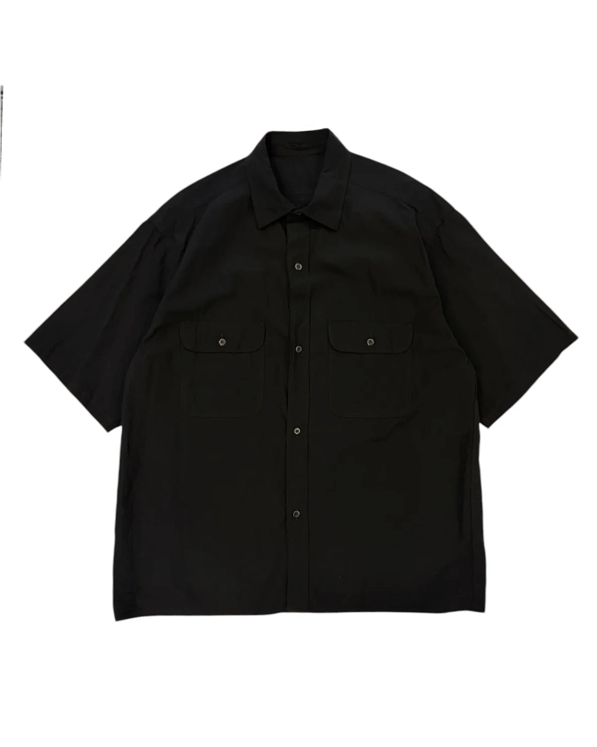 blurhmsROOTSTOCK / Hard Twist Chambray Work Shirt S/S (bROOTS26S4)