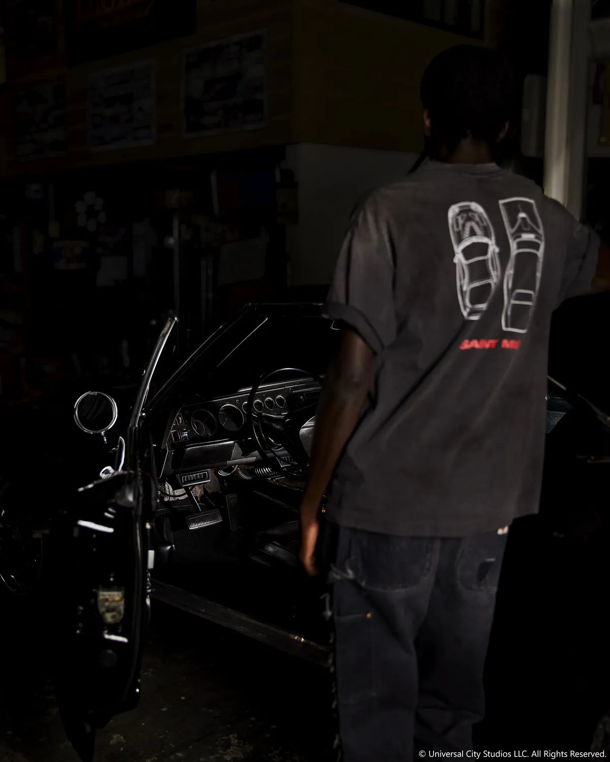 ©︎SAINT Mxxxxxx × FAST & FURIOUS / FF_SS T-SHIRT/FAST FURIOUS (SM-MK8-0000-C06)