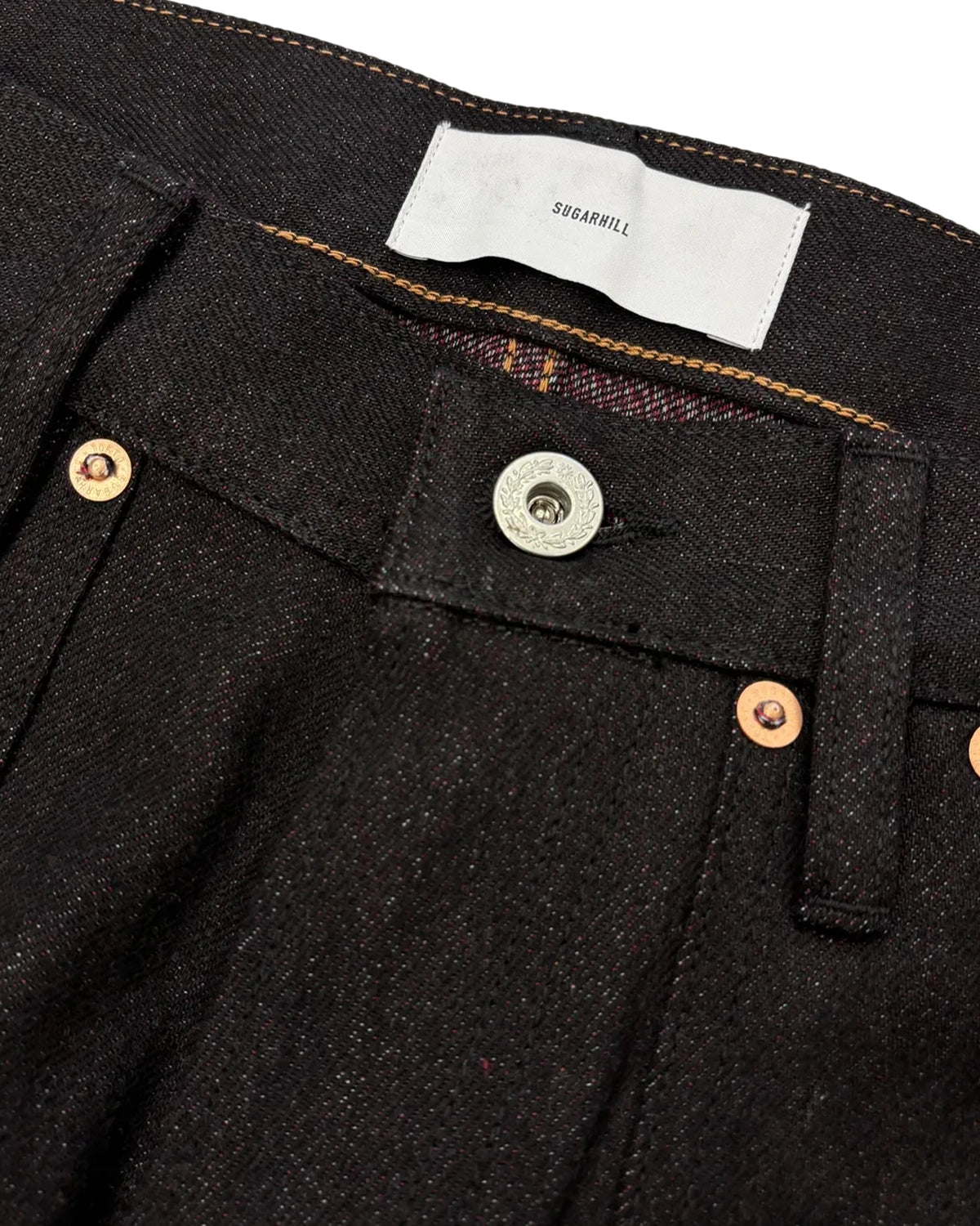 SUGARHILL / TWISTED HEATHER DENIM PANTS DOUBLE KNEE (25330410)