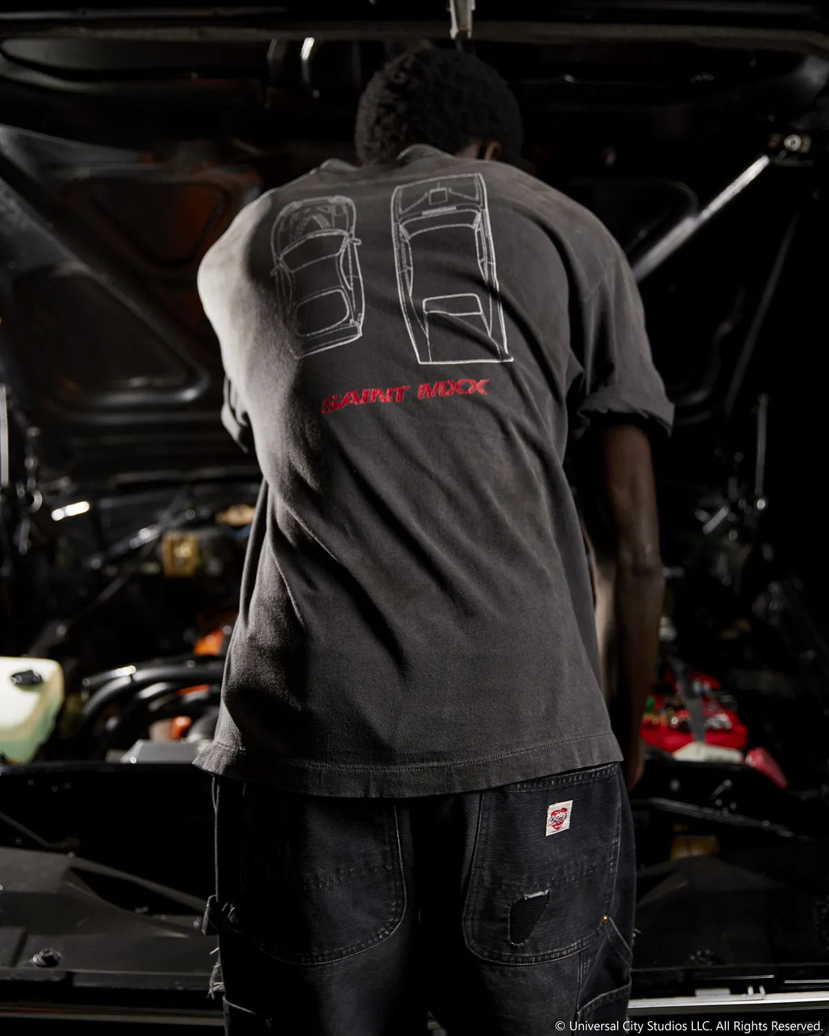 洋楽 Fastkill SAINT M×××××× (セントマイケル) / × FAST & FURIOUS / FF_SS T-SHIRT