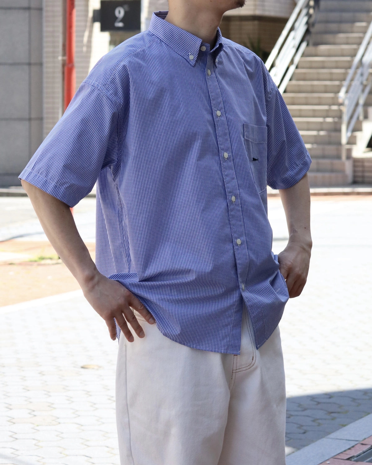 DESCENDANT / KENNEDY'S PLAID SS SHIRT (261WVDS-SHM06)