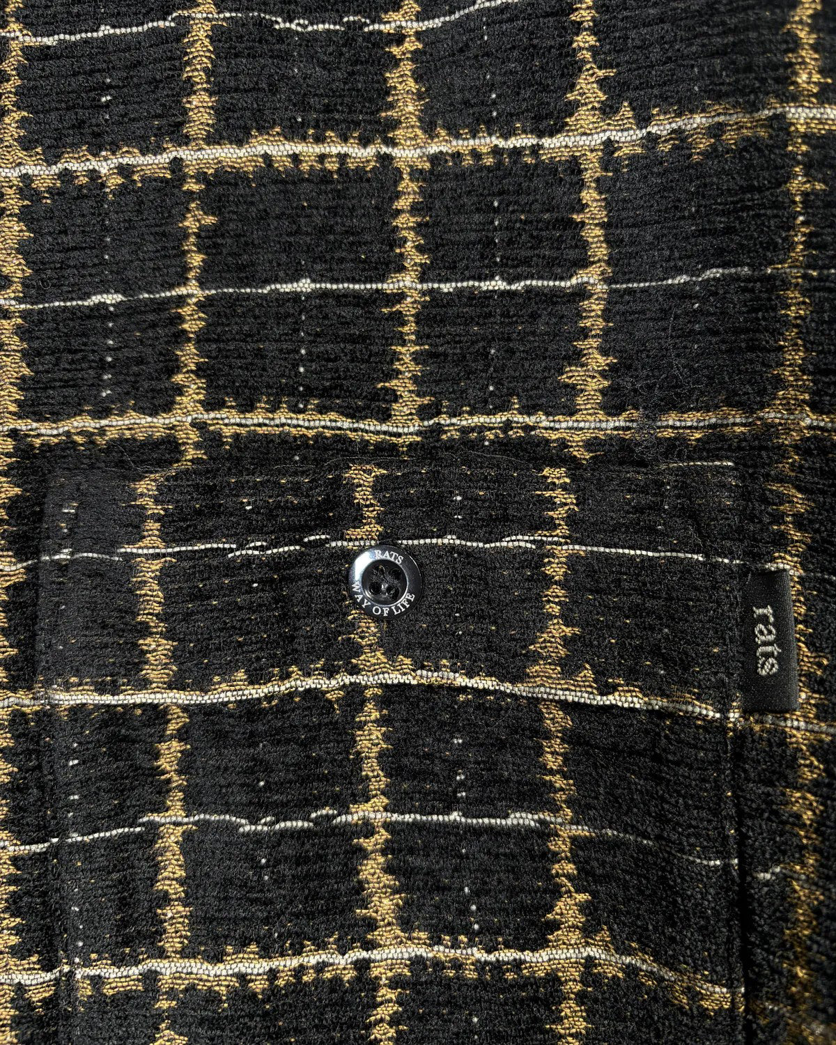 RATS / MOLESKIN CHECK SHIRT (25'RS-1004)
