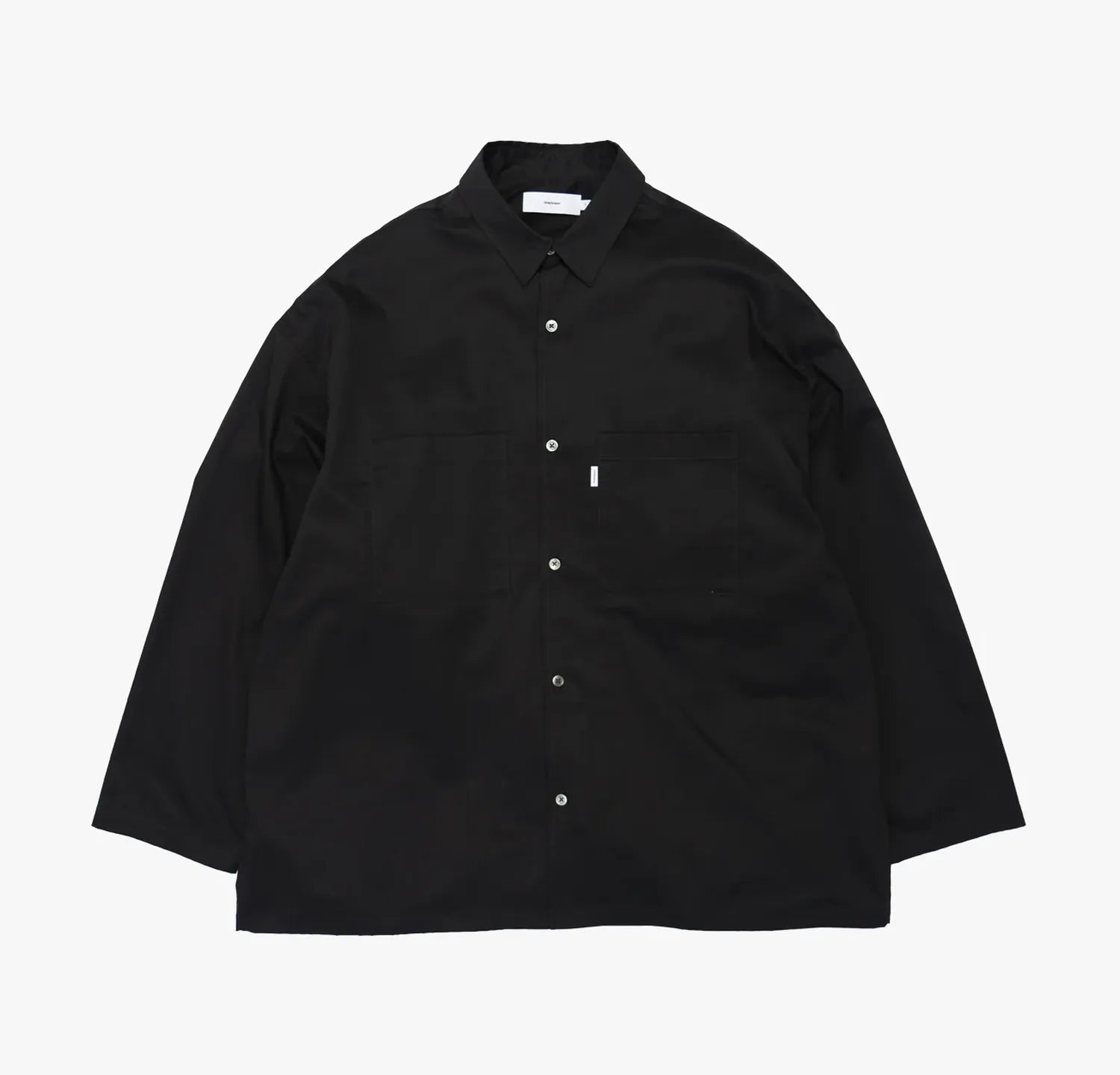 Graphpaper / Solotex Twill L/S Oversized Box Shirt (GM243-50324B)