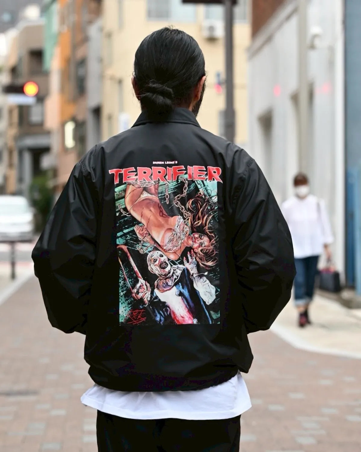 WACKO MARIA × TERRIFIER / COACH JACKET (TERRIFIER-WM-BL02)