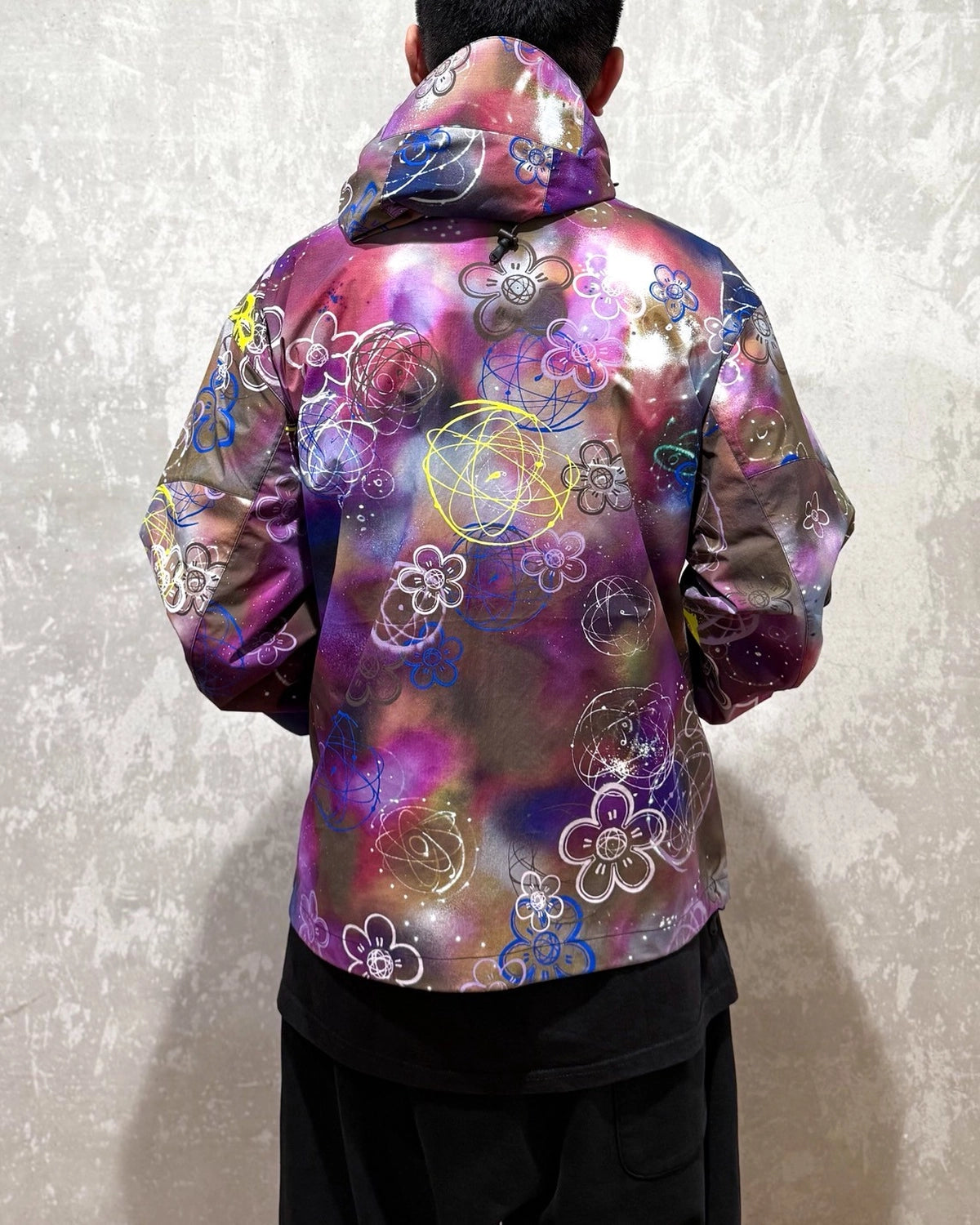 KENZO x Futura / 'Kenzo x Futura 2000' ショート ウインドブレーカー (FF65BL1779ND)