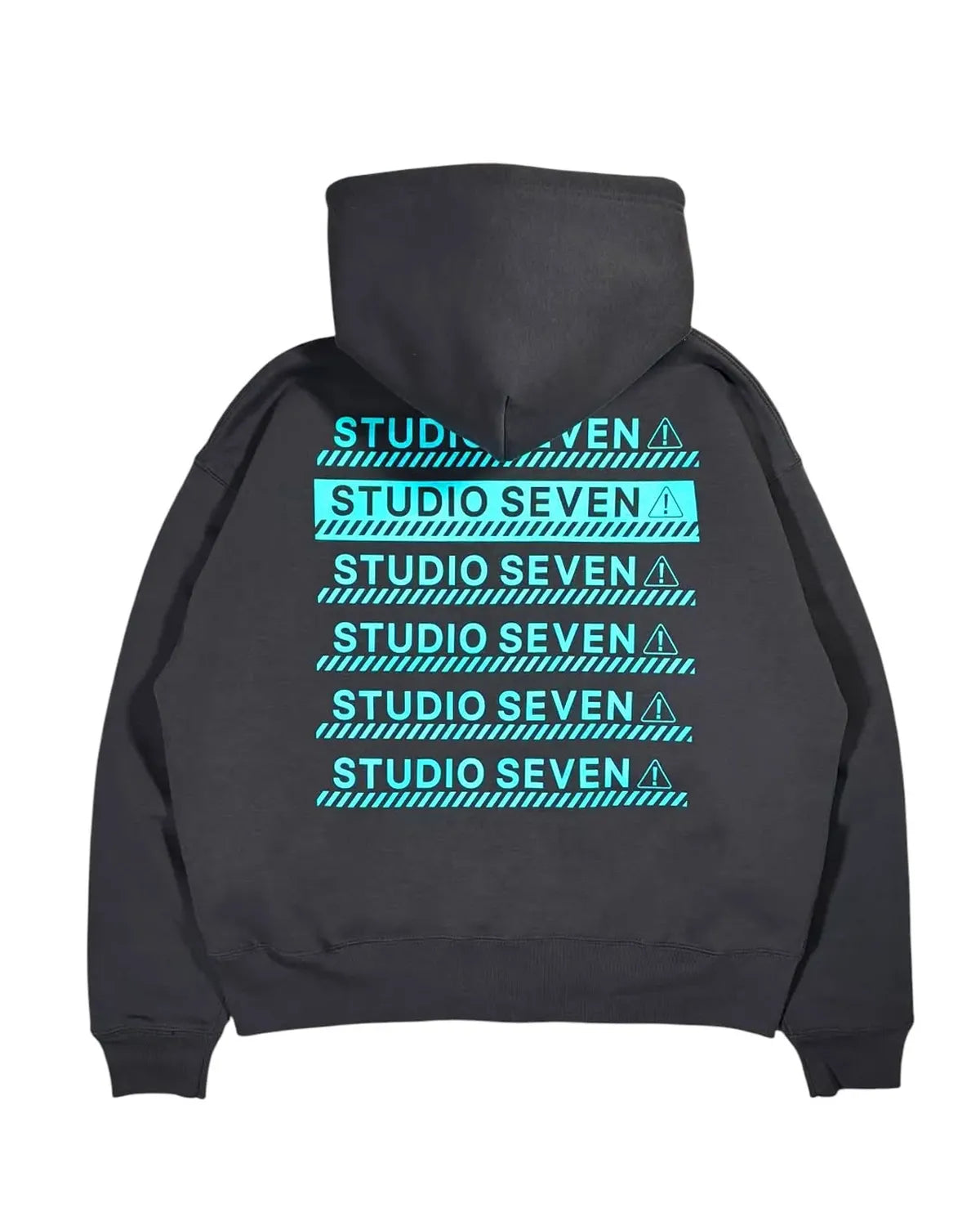 STUDIO SEVEN (※REGGAWS EXCLUSIVE ) / BACK CAUTION LOGO ZIP HOODIE (70865492)