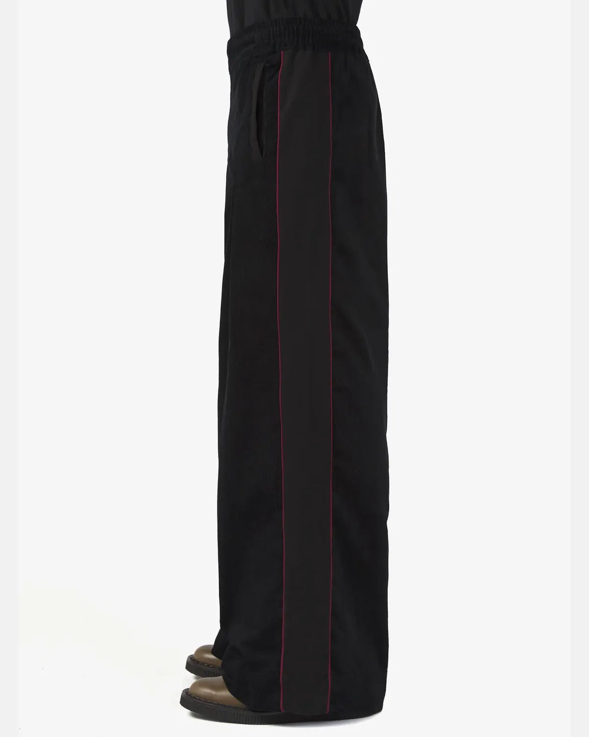 NICHOLAS DALEY / PLATED TRACK PANT (ND-AW26-PTP-CDY-BLK)