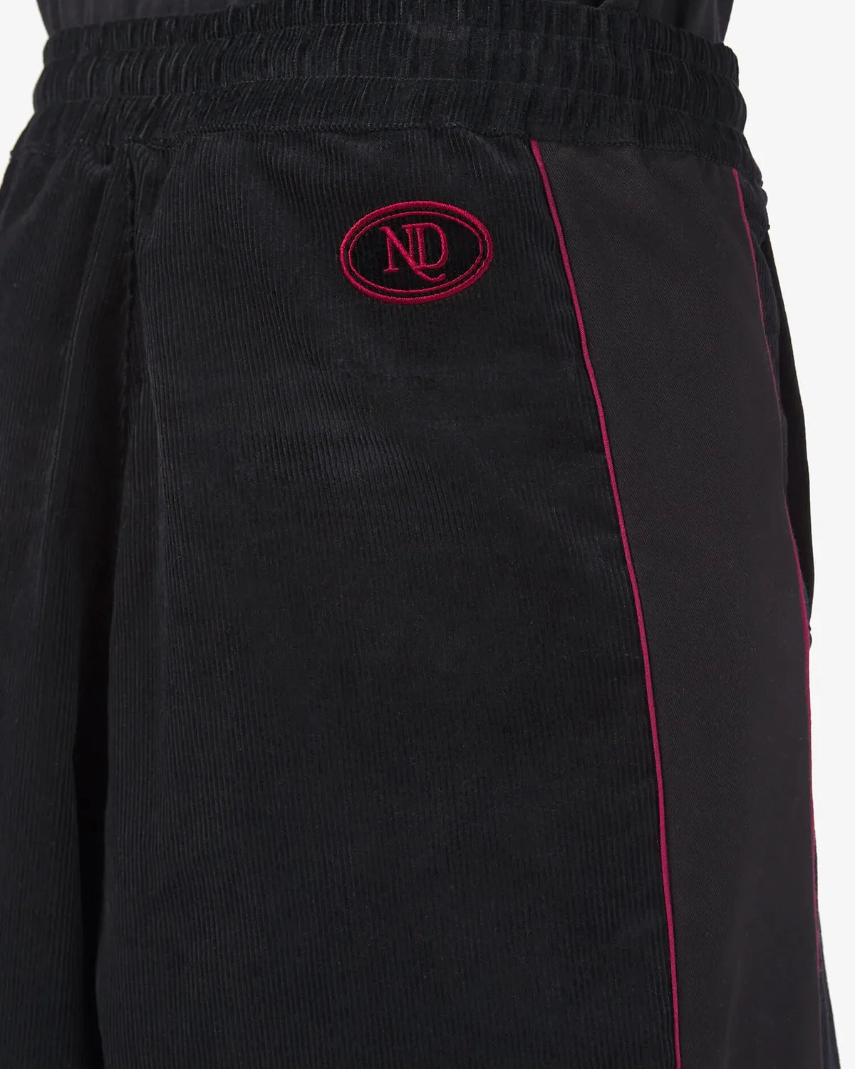 NICHOLAS DALEY / PLATED TRACK PANT (ND-AW26-PTP-CDY-BLK)