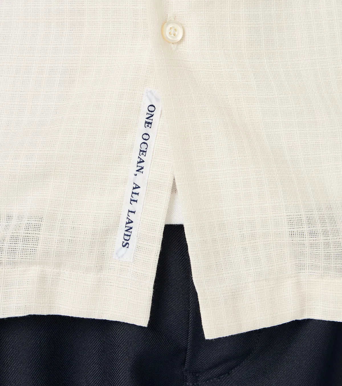 nanamica / Open Collar Panama S/S Shirt (S26SG066)
