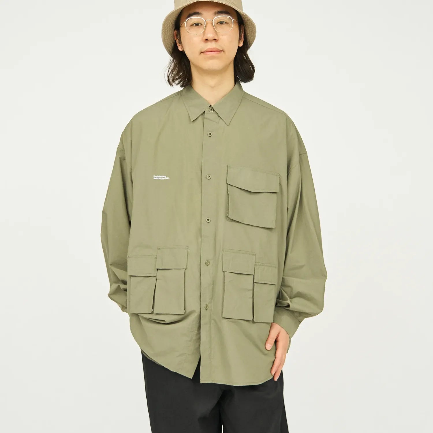 FreshService / NYLON TAFFETA MULTI POCKET SHIRT