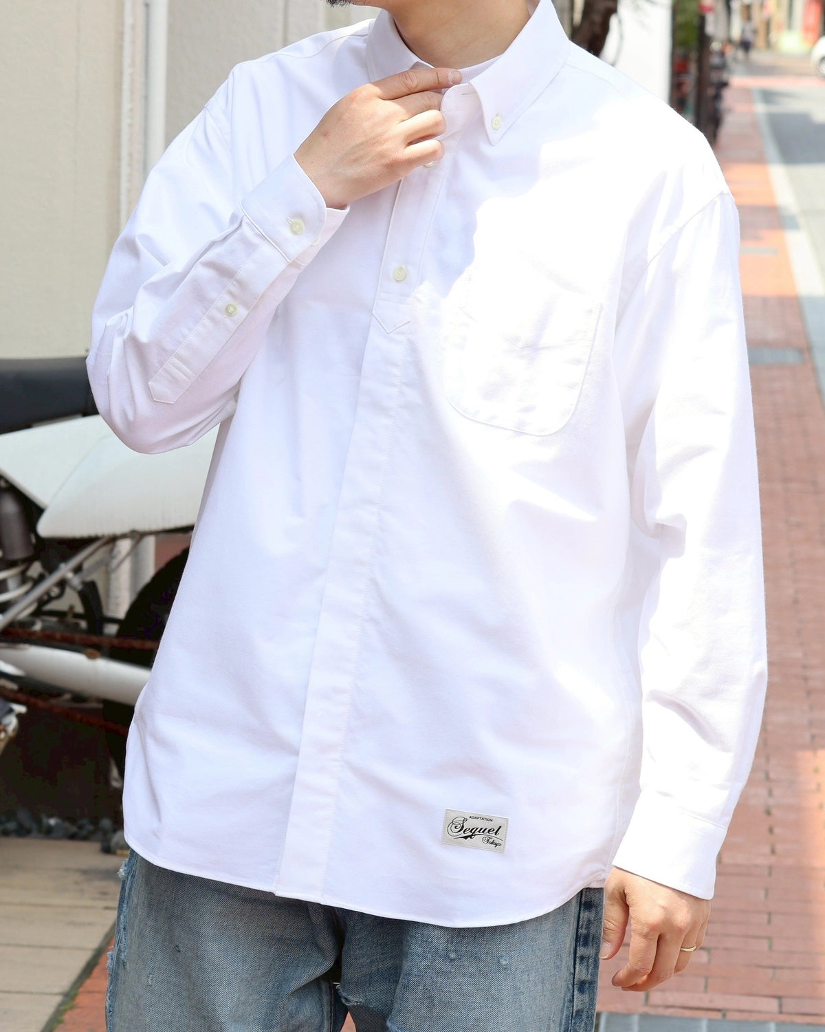 SEQUEL / OXFORD FLYFRONT SHIRT (SQ-25SS-SH-02)