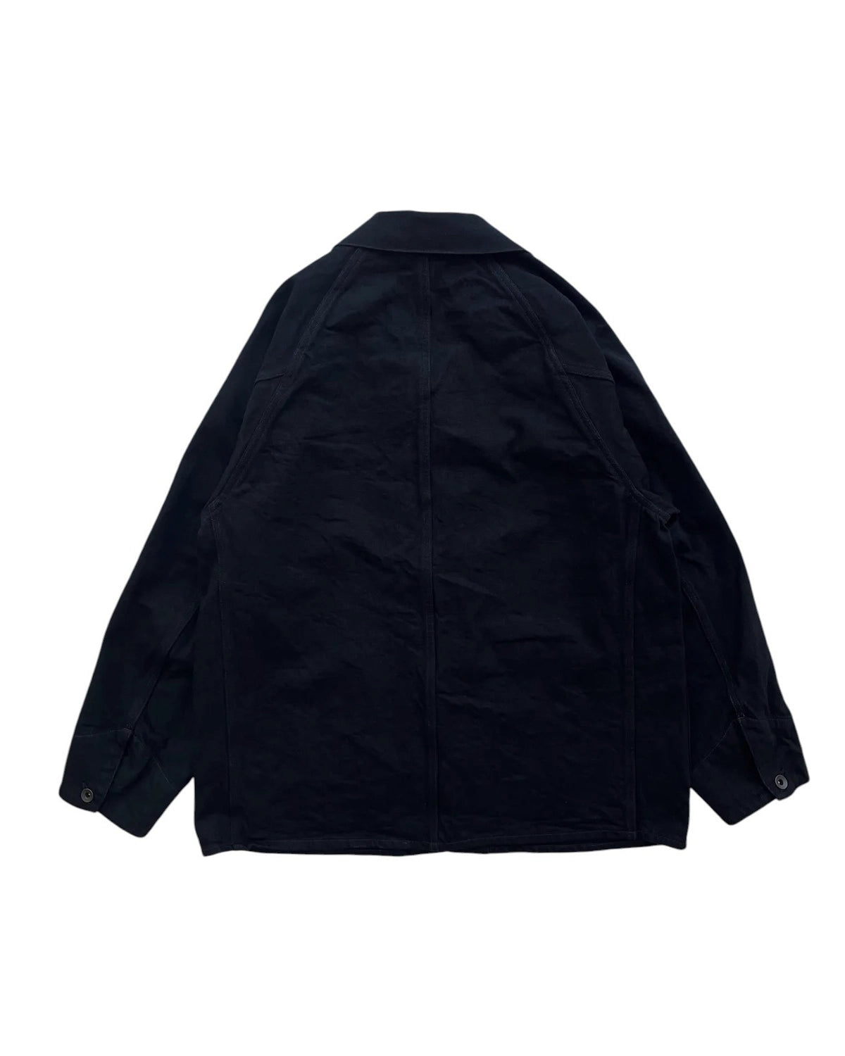 COMOLI / ブラックデニム ワークジャケット (C03-01002)