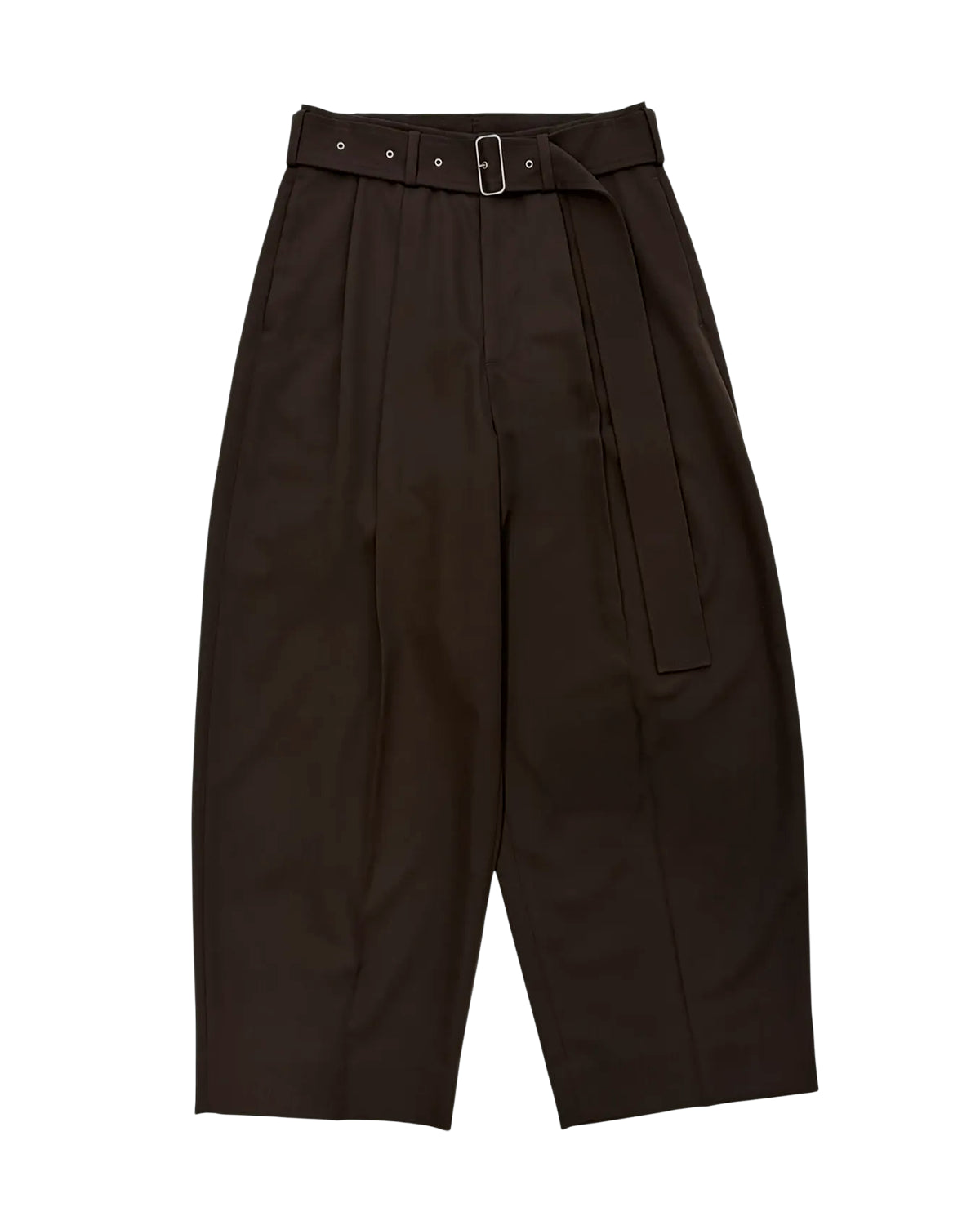 08sircus の Dobby cloth 2tuck belted wide pants (S26AW-PT03)