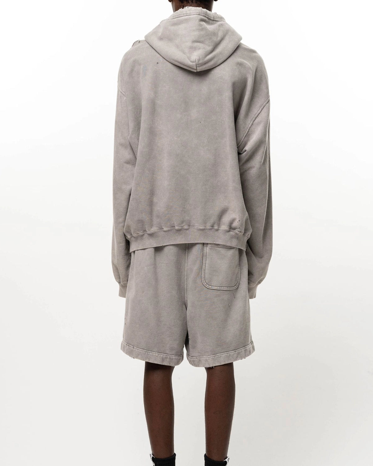 Maison MIHARA YASUHIRO / Bleached Zip-up Hoodie (A17PK541)