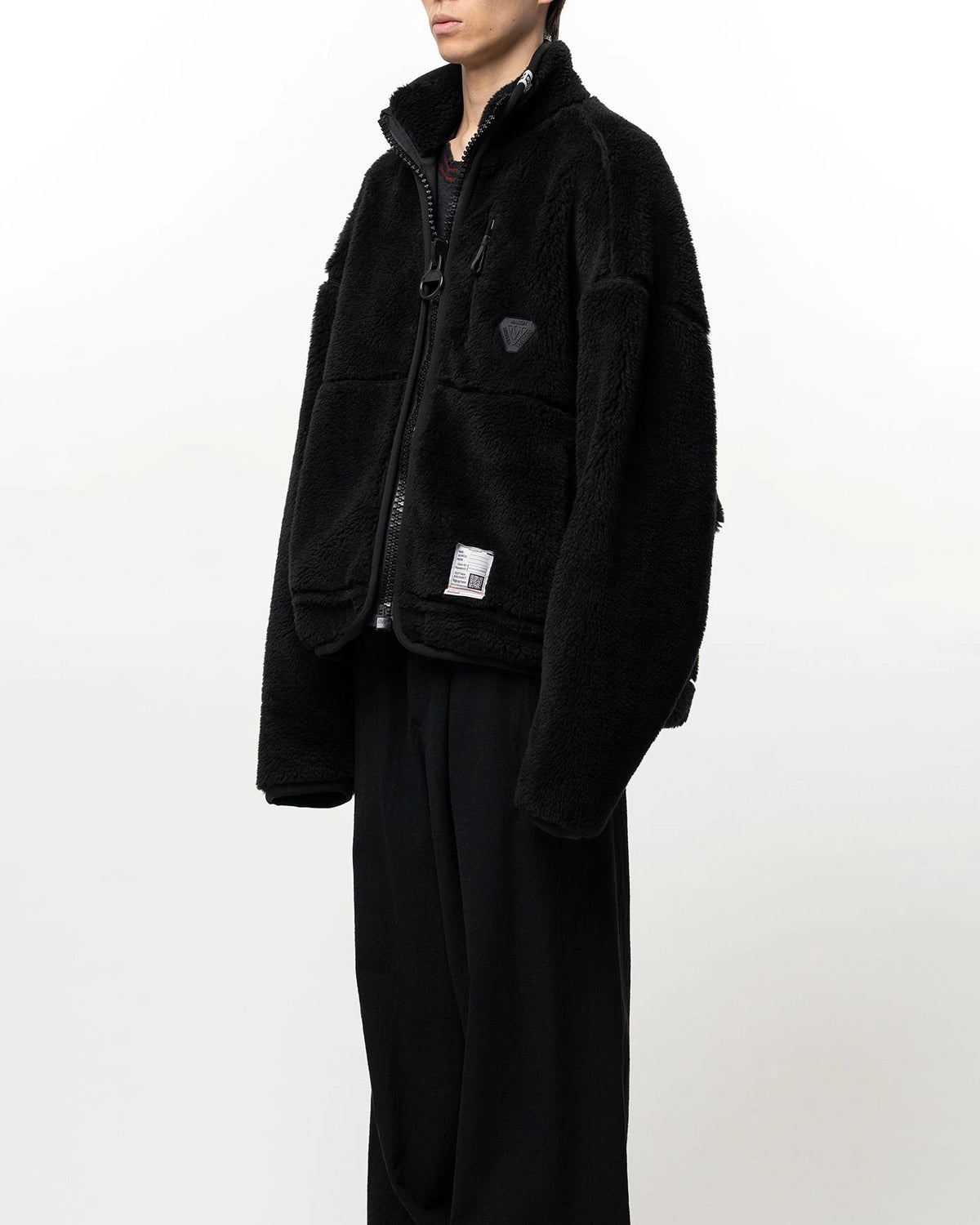 Maison MIHARA YASUHIRO / WIDE BACK BOA BLOUSON (J17BL751)