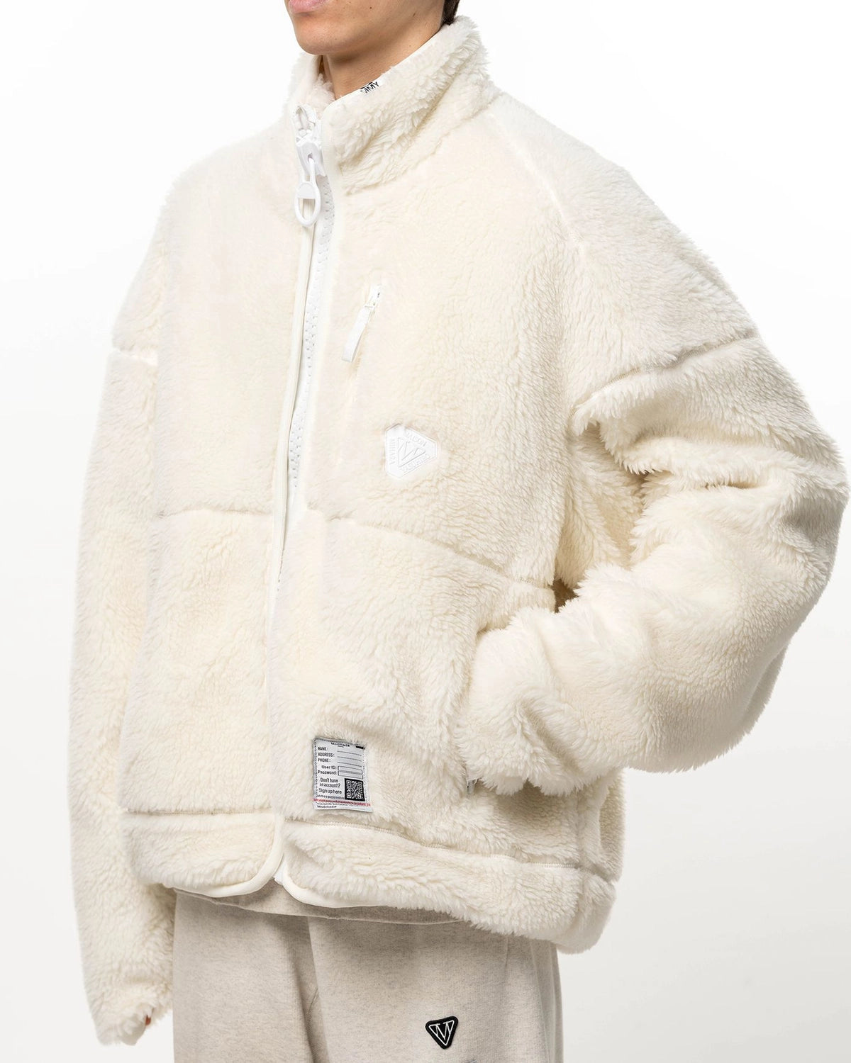 Maison MIHARA YASUHIRO / WIDE BACK BOA BLOUSON (J17BL751)