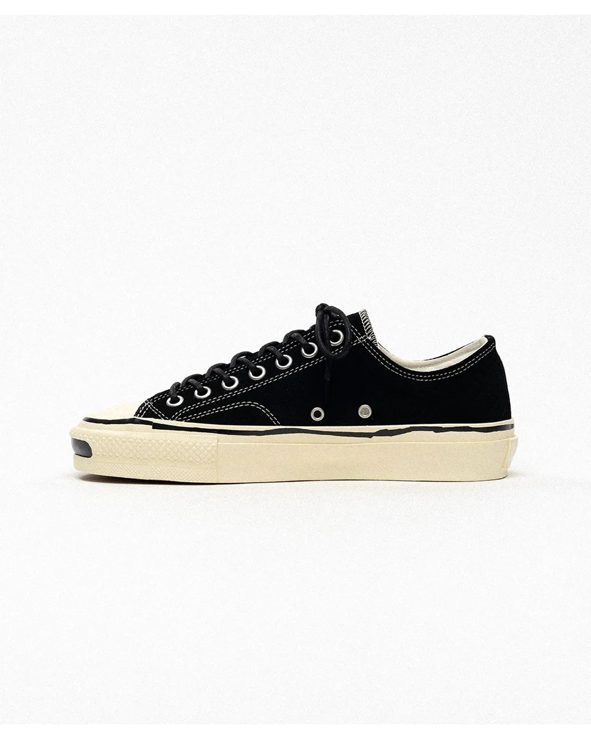 KAMIYA / "Joey"Suede Vulcanize Aged Sole Sneaker (G17FW702)