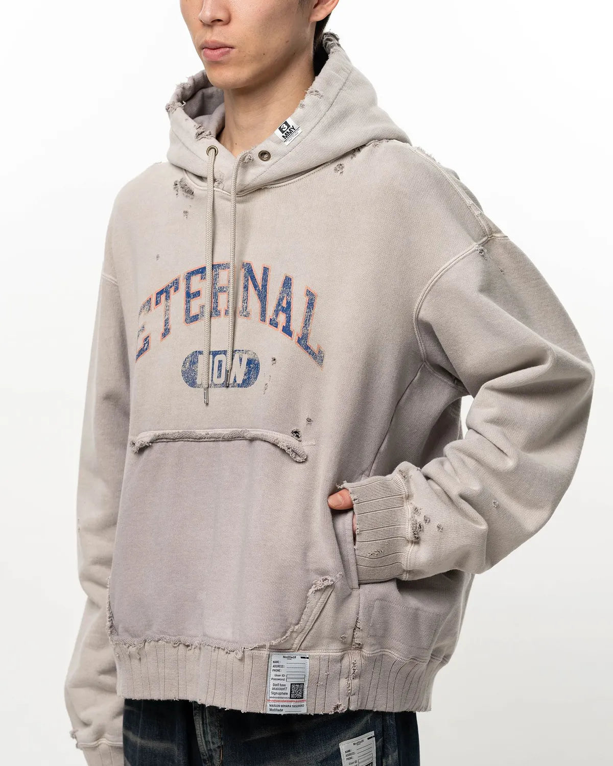 Maison MIHARA YASUHIRO / Sun Faded Like Hoodie (J17HD722)
